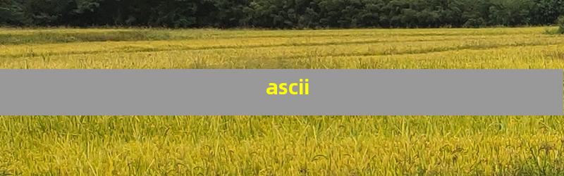 ascii
