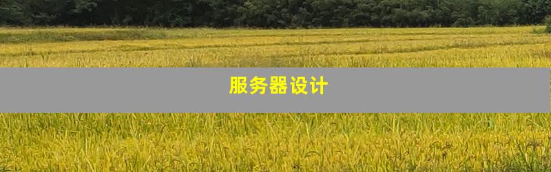 服务器设计